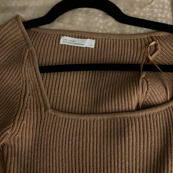 Oak and fort sweetheart neck long sleeve - Picture 3 of 3